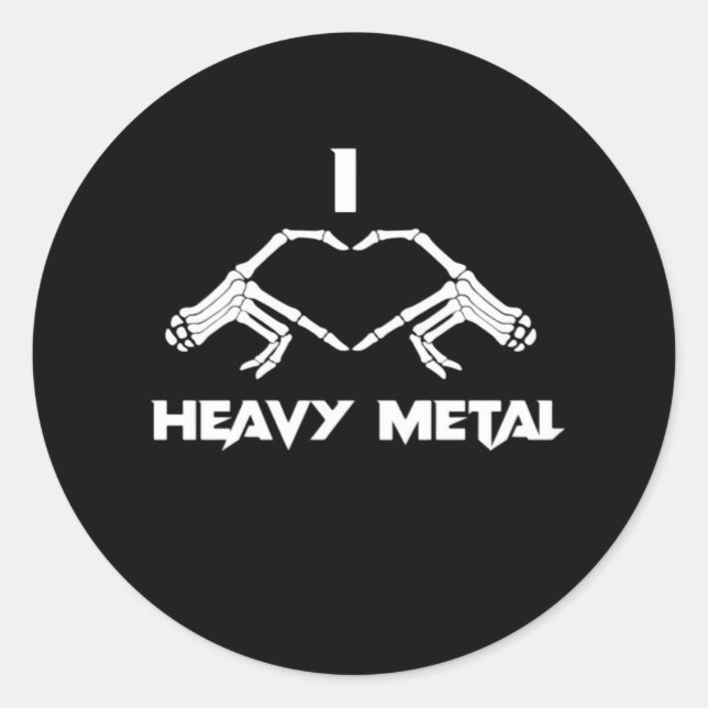 Skeleton Hands Herz - Funny Halloween Runder Aufkleber (Vorderseite)