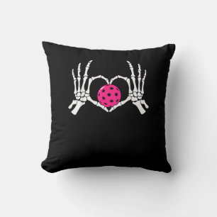 Skeleton Hands Herz Signieren Funny Pickle Valenti Kissen
