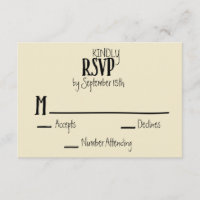 Skeleton Hands Herzform Wedding RSVP