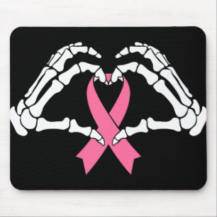 Skeleton Hands Holding Ribbon Halloween Kostüm Ha Mousepad