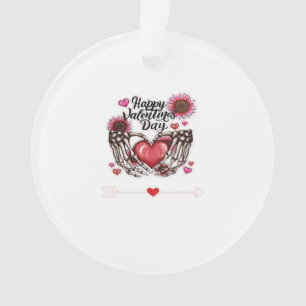 Skeleton Hands Valentinstag Classic Ornament