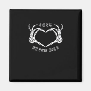 Skeleton Heart Hands Funny & Classic Magnet