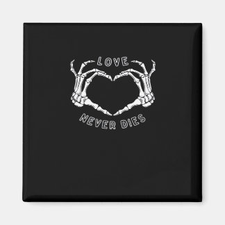 Skeleton Heart Hands Funny & Classic Magnet