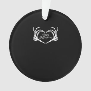 Skeleton Herz Hände, glückliches Halloween Skelett Ornament