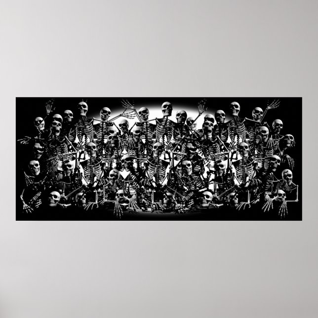 Skeleton Horde Posters Poster (Vorne)
