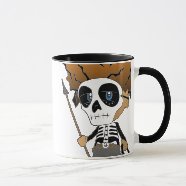 Skeleton Jungen-Tasse Tasse (Rechts)