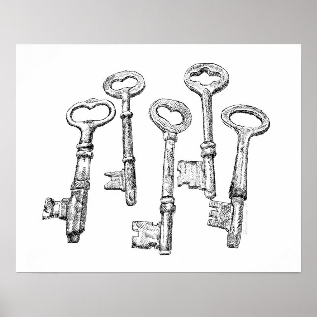 Skeleton Keys Poster (Vorne)