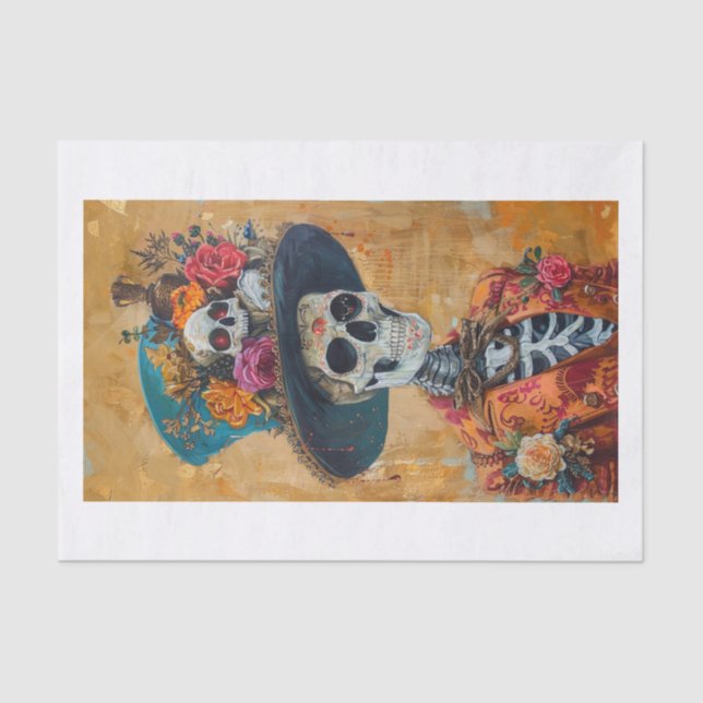 Skeleton Lyfe23 Seidenpapier (Vorderseite)