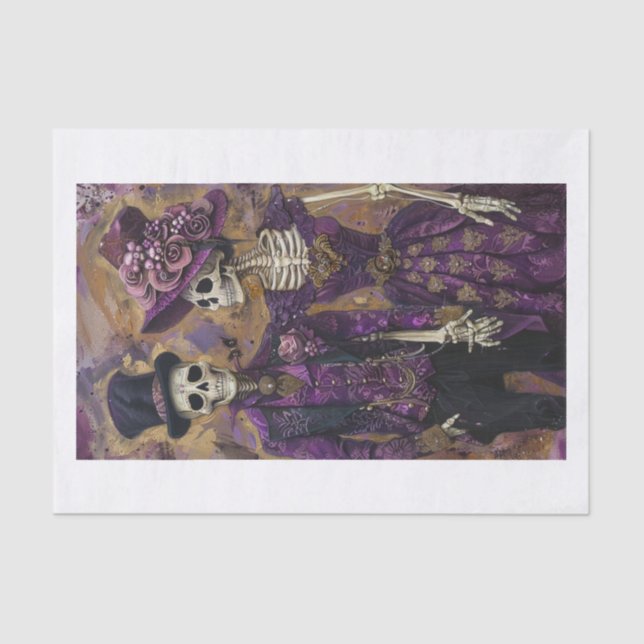 Skeleton Lyfe33 Seidenpapier (Vorderseite)