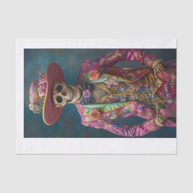 Skeleton Lyfe4 Seidenpapier (Vorderseite)