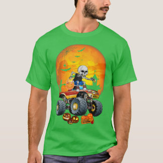 Skeleton Monster Truck Moon Candy Kleinkind Boys H T-Shirt