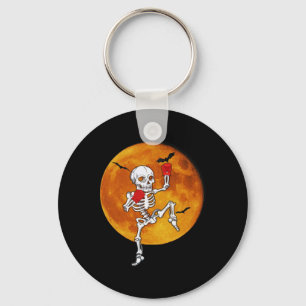 Skeleton Muay Thai Halloween Kickboxen MMA Schlüsselanhänger