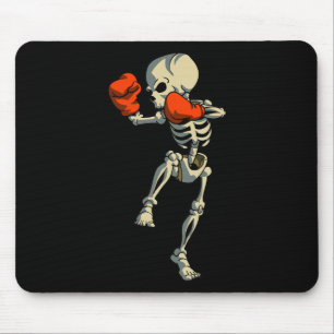 Skeleton Muay Thai Kick Boxing Mixed Martial Arts Mousepad
