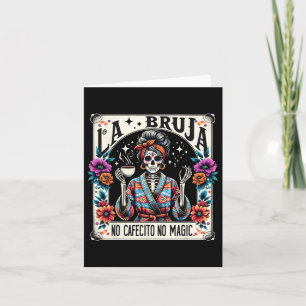 Skeleton Muttertag La Bruja Karte
