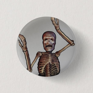 "Skeleton" Pinback Knopf Button