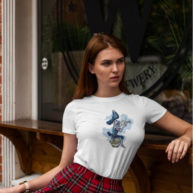 Skeleton Pirate Musician T-Shirt (Von Creator hochgeladen)