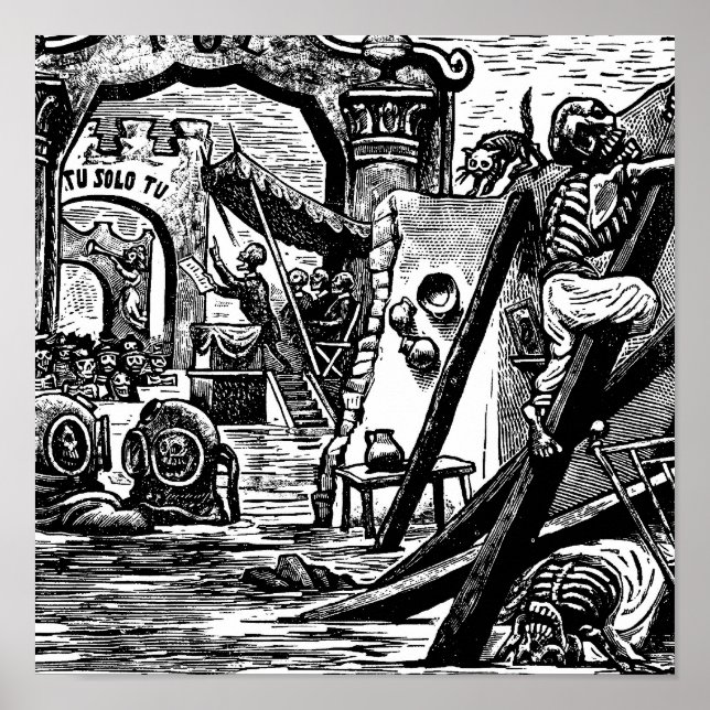 Skeleton Pirates um 1951 Poster (Vorne)