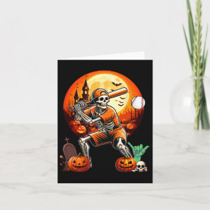 Skeleton Playing Bysebyll Halloween Player Trainer Karte