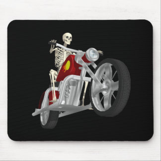 Skeleton Radfahrer-/Fahrrad-Reiter: Modell 3D: Mousepad