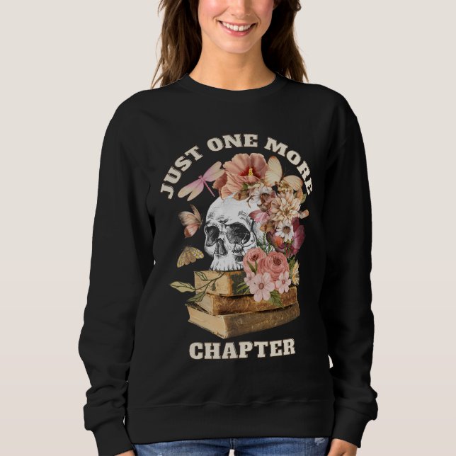SKELETON READER NUR EIN KAPITEL SWEATSHIRT (Vorderseite)
