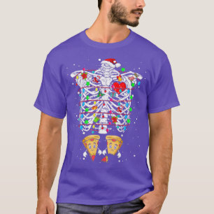 Skeleton Rib Cage XRay Schwangerschaft Ankündigung T-Shirt
