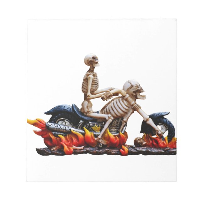 Skeleton Rider Notizblock (Vorderseite)
