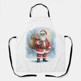 Skeleton Santa Claus Schürze