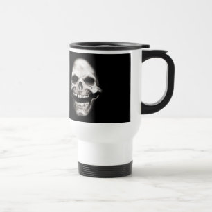 Skeleton Schädel Reisebecher