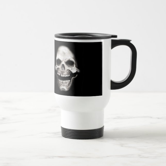 Skeleton Schädel Reisebecher (Rechts)