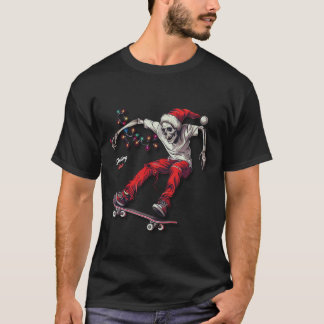 Skeleton Skateboarder T-Shirt