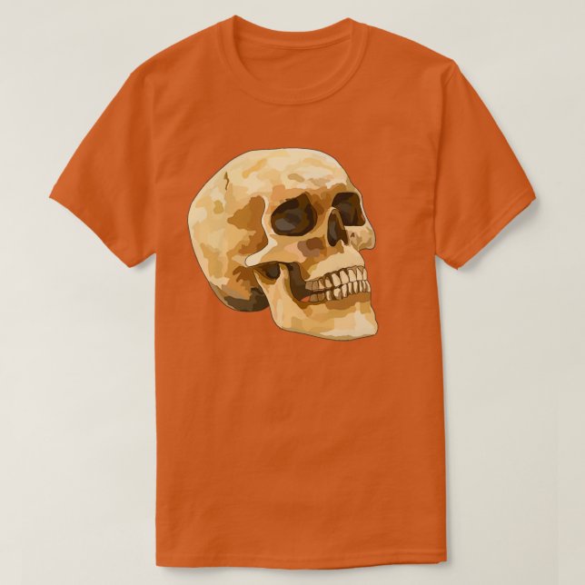 Skeleton Skull T-Shirt (Design vorne)