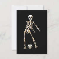 Skeleton Soccer Halloween Flossenblütenspiel