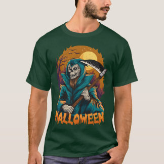 Skeleton Spooky Halloween-Freund T-Shirt