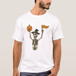 Skeleton Spooky Party T-Shirt