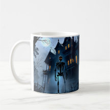 Skeleton Spuk Mansion Tasse - Anime Halloween
