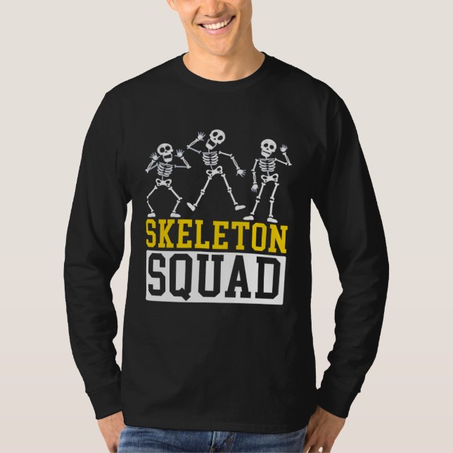 Skeleton Squad Rad Tech Radiology Radiographer Rad T-Shirt (Vorderseite)