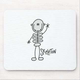 Skeleton Strichmännchen Mousepad Halloweens