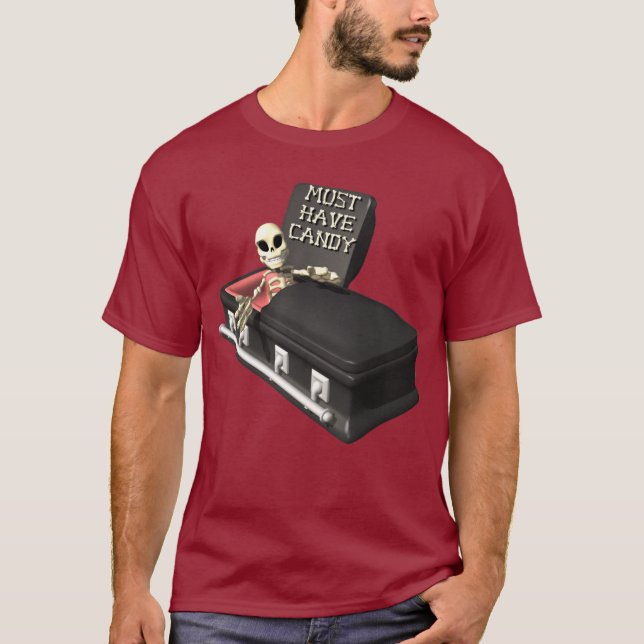 Skeleton T - Shirt (Vorderseite)