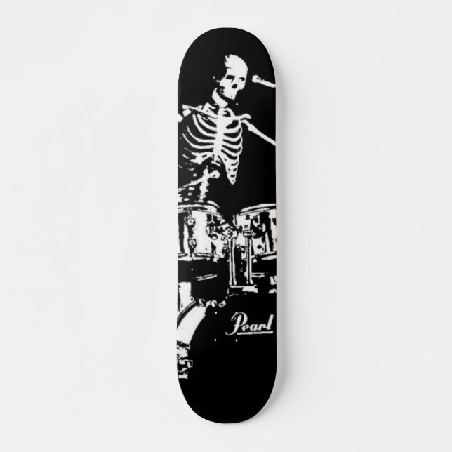 skeleton Trommel-Skate Skateboard (Vorne)