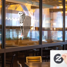 Skeleton und Coffin Halloween Design