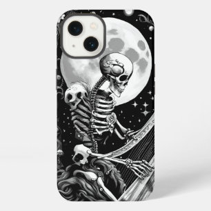 Skeleton und Harfe III iPhone 13 Hülle