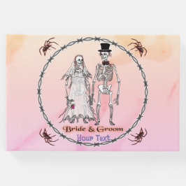 Skeleton Wedding Gästebuch