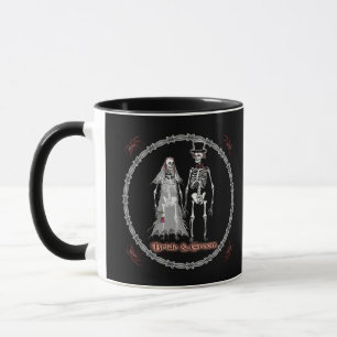 Skeleton Wedding Tasse