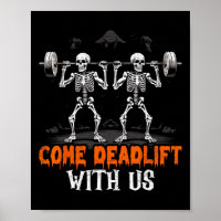 Skeleton Weightlifter Bodybuilder Workout-Fitness