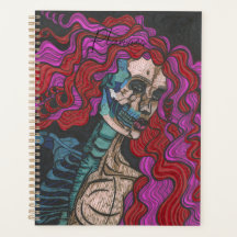Skeleton Woman Planner