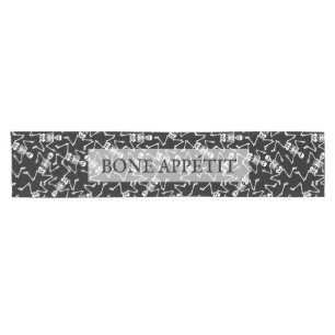 Skeletons BONE APPÉTIT Kurzer Tischläufer