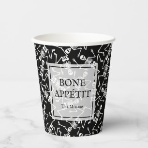 Skeletons BONE APPÉTIT Pappbecher