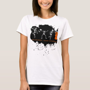 Skeletons Funny Spooky Halloween-T - Shirt