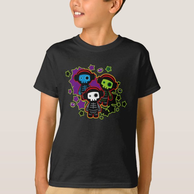 skeletor Trio T-Shirt (Vorderseite)