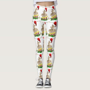 Skelett Albtraum Weihnachten Leggings
